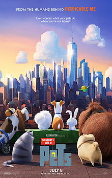 The secret life of pets poster