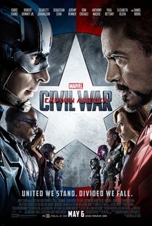 Captain america civil war poster