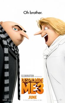 Despicable me 3 (2017) teaser poster