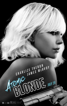 Atomic blonde poster