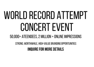 Sponsorpitch & World Record Attempt Musical Event