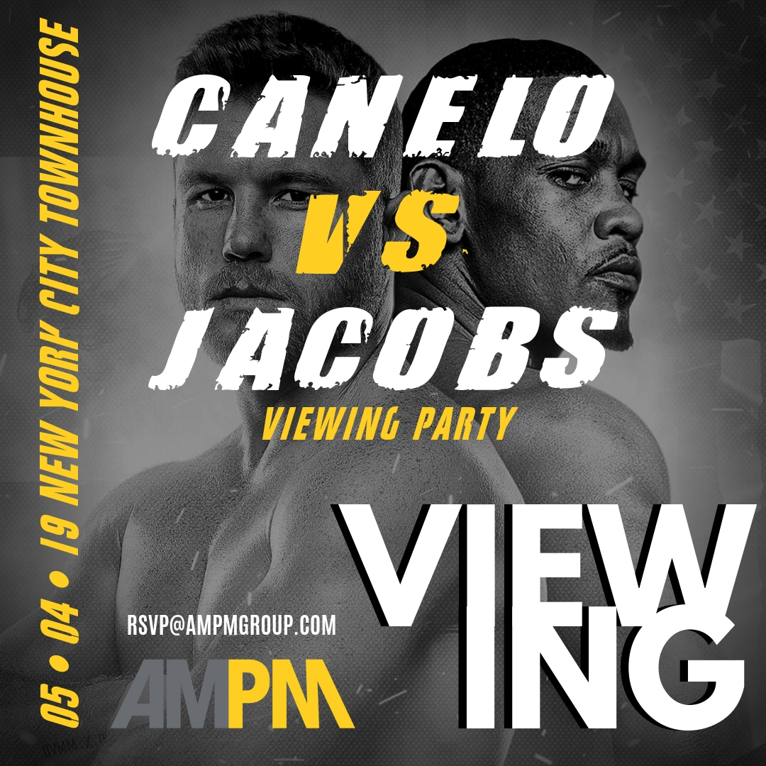 Sponsorpitch & Canelo Vs. Jacobs Viewing Party