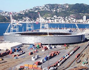 300px westpac trust stadium viewed from wadestown