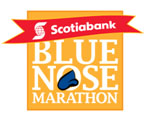 Scotiabank bluenose marathon logo