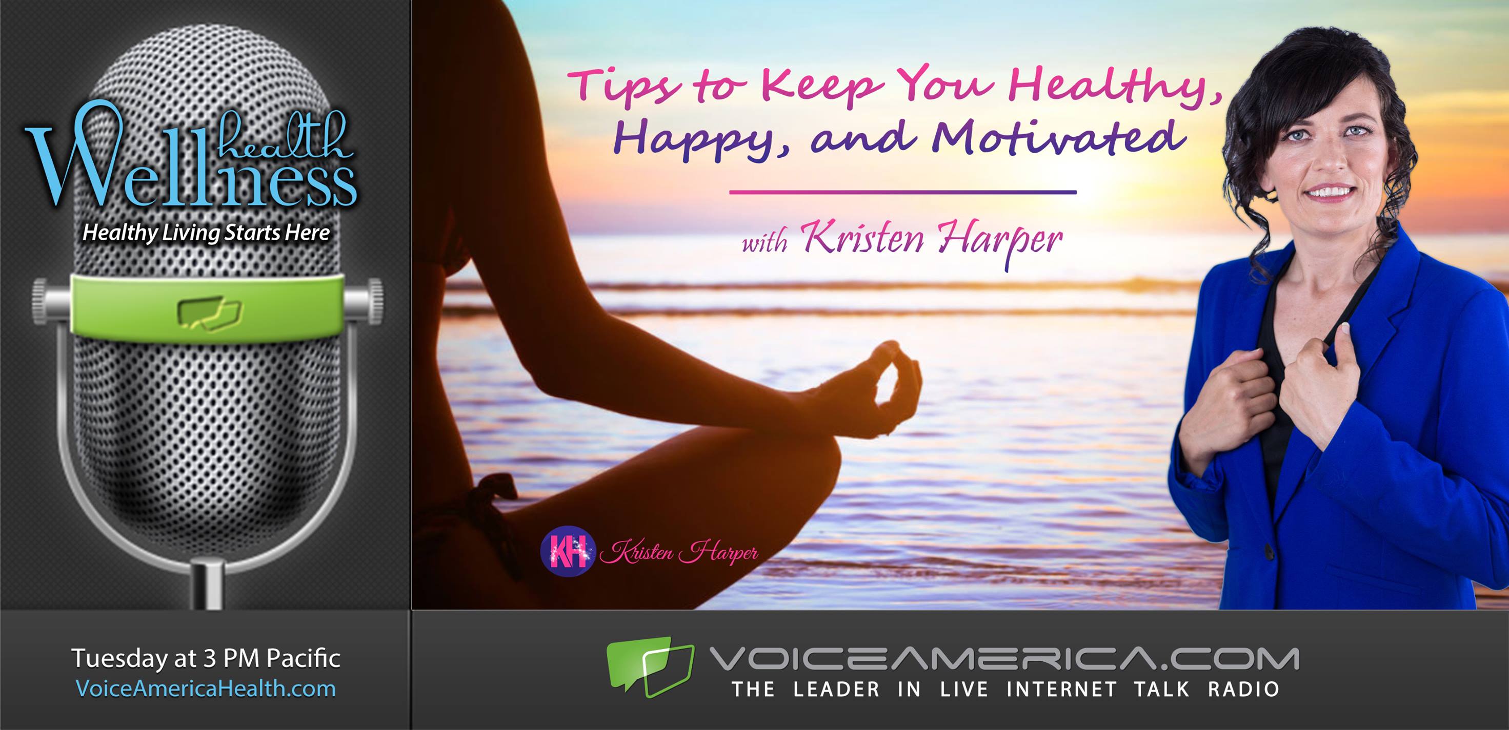 Sponsorpitch & Tips to Keep You Healthy, Happy, and Motivated Radio show/Podcast