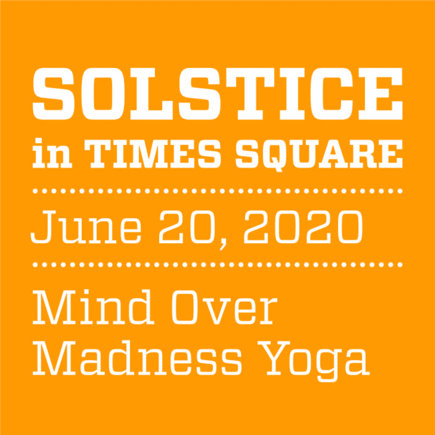 Sponsorpitch & Solstice in Times Square