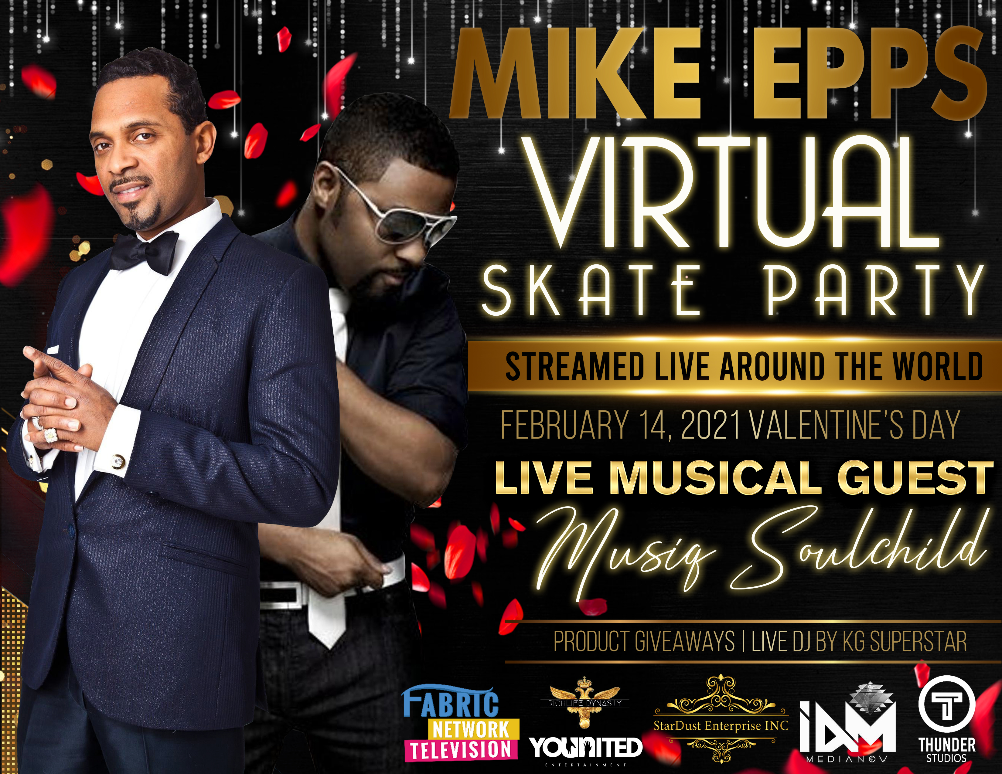 Sponsorpitch & “MIKE EPPS VIRTUAL SKATE PARTY