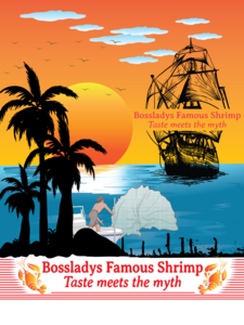 Sponsorpitch & Bossladys Famous Shrimp