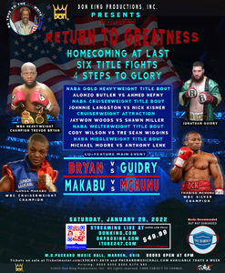 Sponsorpitch & Don King - WBC International Championship boxing
