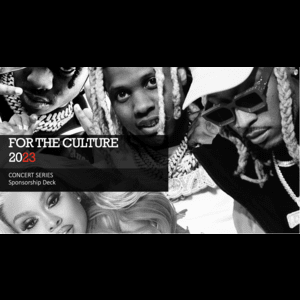 Sponsorpitch & For The Culture