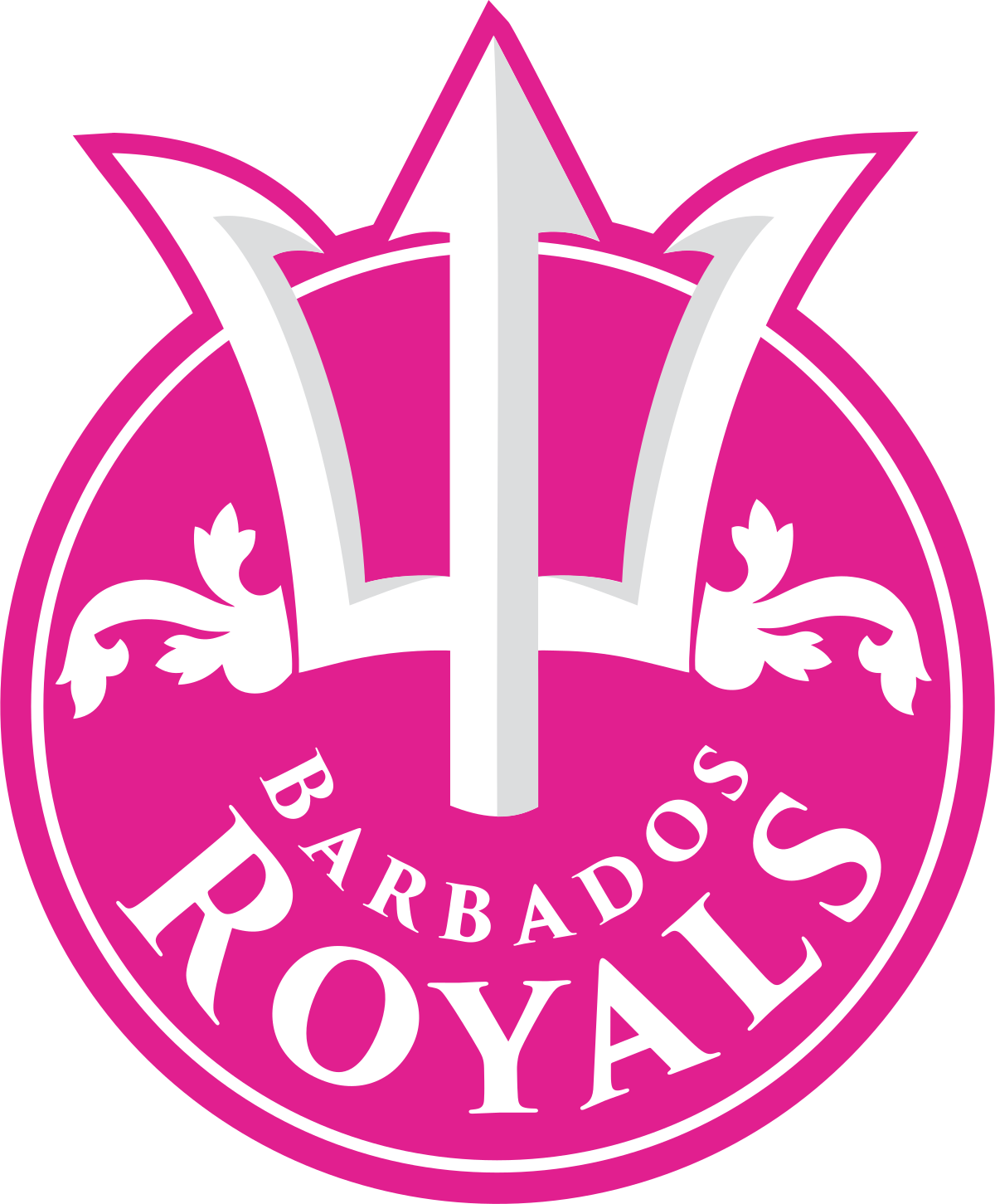 Barbados royals pink logo.svg