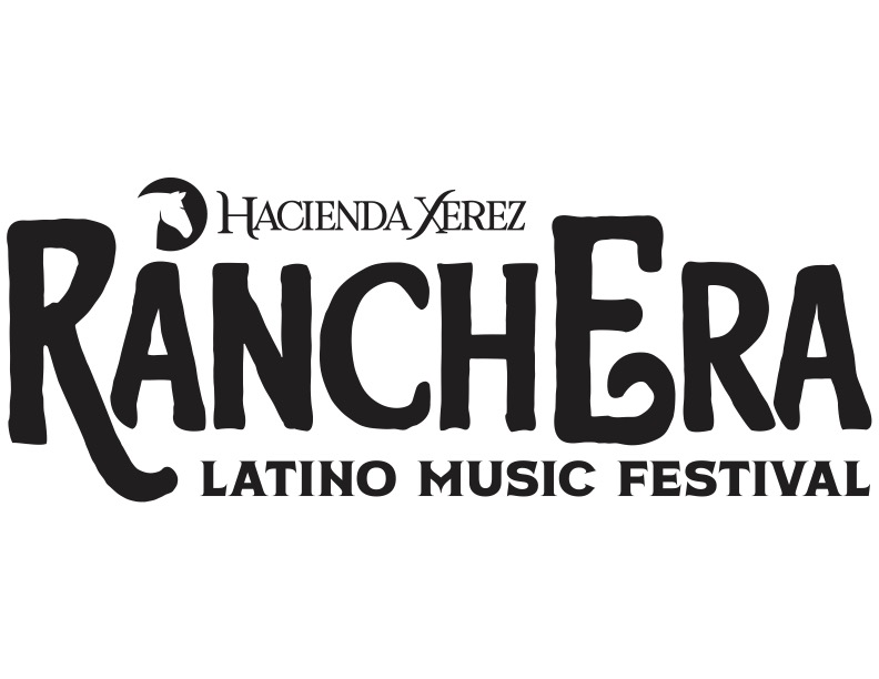 Logo ranchera merchandise ink white base