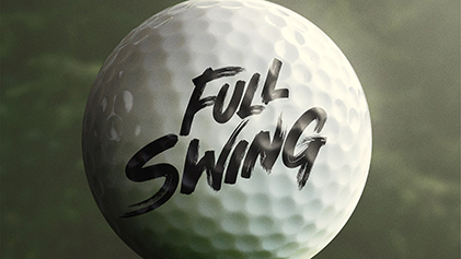 Full swing (2023 tv series) titlecard