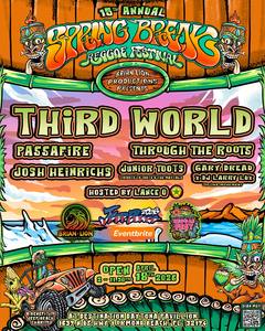 Sponsorpitch & 15th Annual Spring Break Reggae Festival