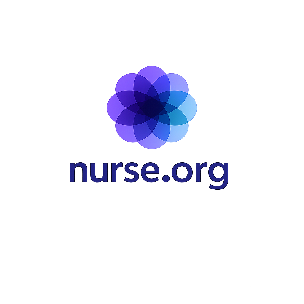 Nurse.org logo stacked